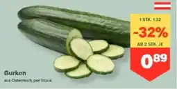 MPreis Gurken aus Österreich Angebot