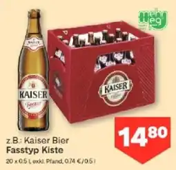 MPreis Kaiser Bier Fasstyp Angebot