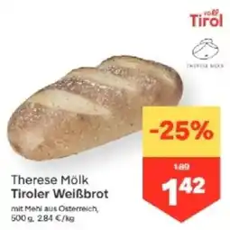 MPreis Therese Molk Tiroler Weißbrot Angebot