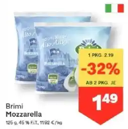 MPreis Brimi Mozzarella Angebot