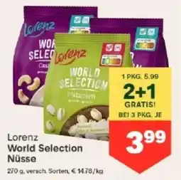 MPreis Lorenz World Selection Nüsse Angebot
