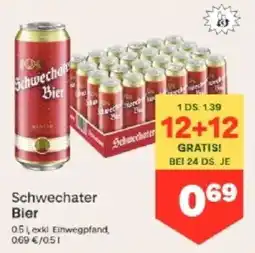 MPreis Schwechater Bier Angebot