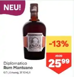 MPreis Diplomatico Rum Mantuano Angebot