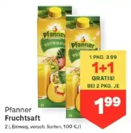 MPreis Pfanner Fruchtsaft Angebot