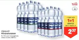 MPreis Alpquell Mineralwasser Angebot