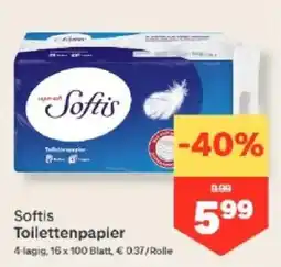 MPreis Softis Toilettenpapier Angebot