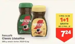 MPreis Nescafé Classic Löskaffee Angebot