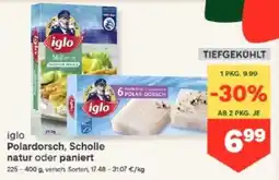 MPreis iglo Polardorsch, Scholle natur oder paniert Angebot