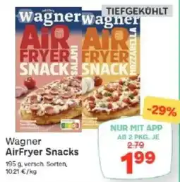 MPreis Wagner AirFryer Snacks Angebot