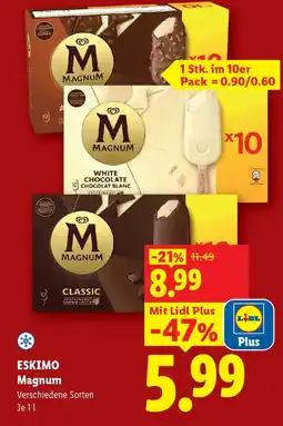 Lidl Eskimo magnum Angebot
