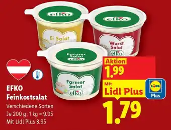 Lidl Efko feinkostsalat Angebot