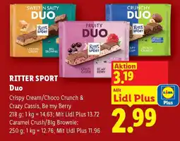 Lidl Ritter sport duo Angebot