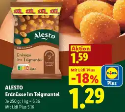 Lidl Alesto erdnüsse im teigmantel Angebot