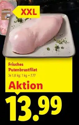 Lidl Frisches Putenbrustfilet Angebot
