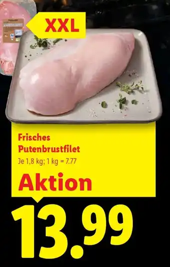 Lidl Frisches Putenbrustfilet Angebot