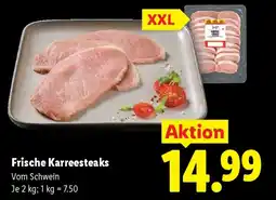 Lidl Frische Karreesteaks Angebot