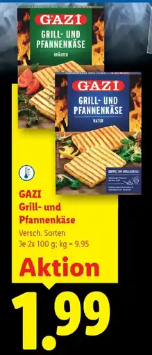 Lidl Gazi grill und pfannenkäse Angebot