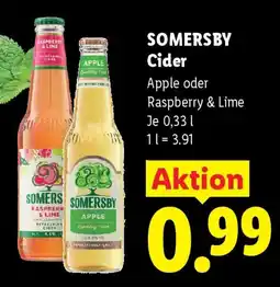 Lidl Somersby cider Angebot