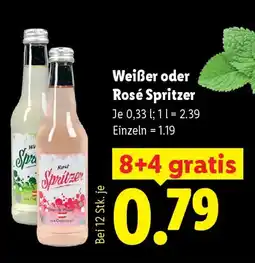 Lidl Weißer oder rosé spritzer Angebot