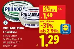 Lidl Philadelphia frischkäse Angebot