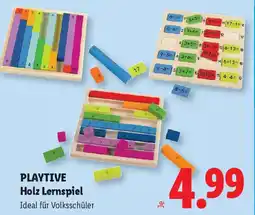Lidl Playtive holz lernspiel Angebot