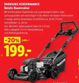 Lidl Parkside performance benzin-rasenmäher Angebot
