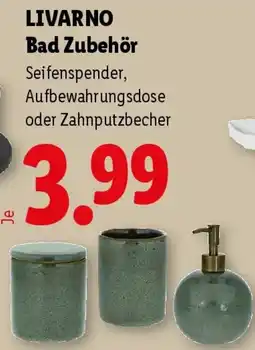 Lidl Livarno bad zubehör Angebot