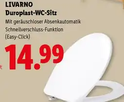 Lidl Livarno duroplast wc sitz Angebot