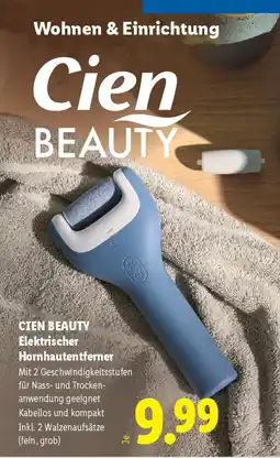 Lidl Cien beauty elektrischer hornhautentferner Angebot