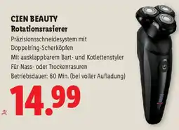 Lidl Cien beauty rotationsrasierer Angebot