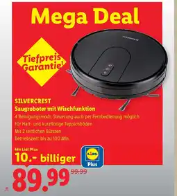 Lidl Silvercrest saugroboter mit wischfunktion Angebot