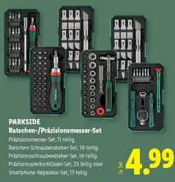 Lidl PARKSIDE Ratschen Schraubendreher Set Angebot