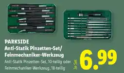 Lidl Parkside anti statik pinzetten set Angebot