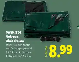 Lidl Parkside universal abdeckplane Angebot