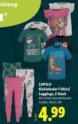 Lidl Lupilu kleinkinder t-shirt/ leggings Angebot