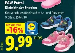 Lidl Paw patrol kleinkinder sneaker Angebot