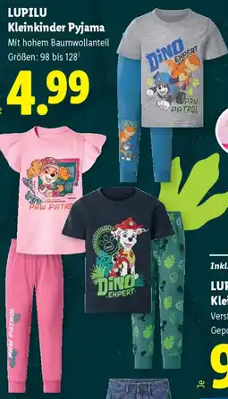 Lidl Lupilu kleinkinder pyjama Angebot