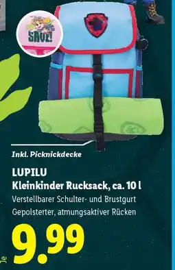 Lidl Lupilu kleinkinder rucksack Angebot