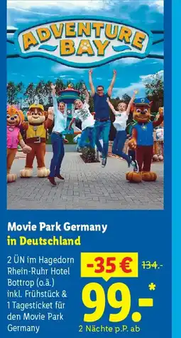 Lidl Movie park germany in deutschland Angebot