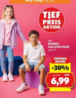Hofer L&D Kinder-Hallenschuhe Angebot
