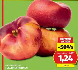 Hofer HOFER MARKTPLATZ FLACHNEKTARINEN Angebot