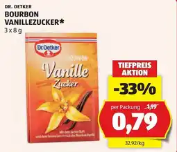 Hofer Dr. Oetker Bourbon Vanillezucker Angebot
