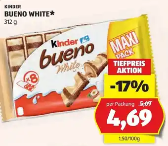 Hofer Kinder bueno White Angebot