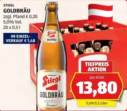 Hofer Stiegl Goldbräu Angebot