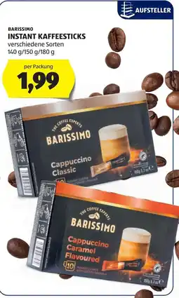 Hofer Barissimo Instant Kaffesticks Angebot