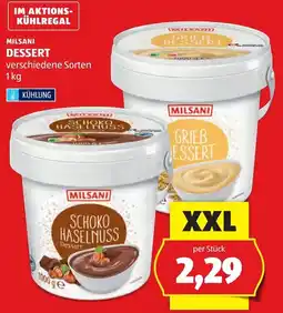 Hofer Milsani Dessert Angebot