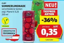 Hofer Flirt Sommerlimonade Angebot