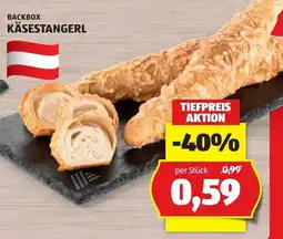 Hofer Backbox Käsestangerl Angebot