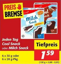 Nah&Frisch Cool Snack oder Milch Snack Angebot