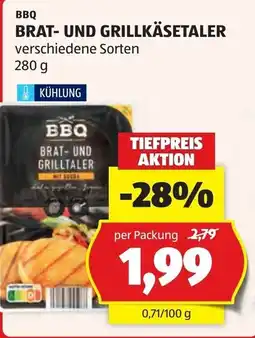 Hofer BBQ Brat- und Grillkäsetaler Angebot